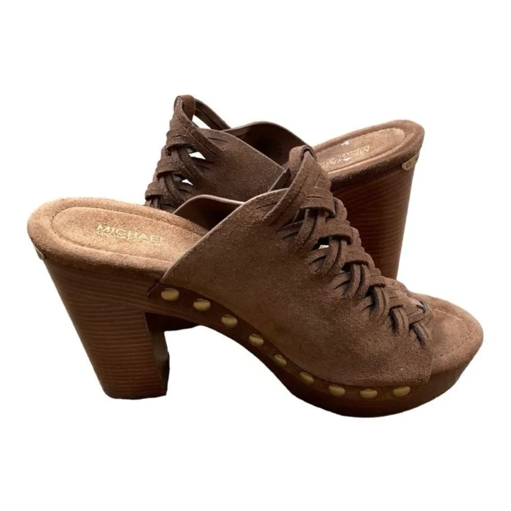 Michael Michael Kors suede Westley mule